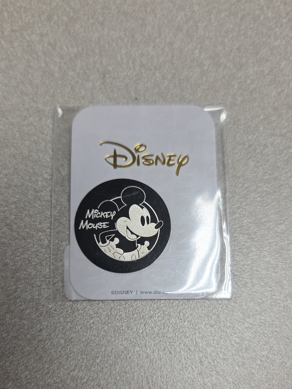 Origami Owl Black MICKEY MOUSE Plate For Large Living Locket